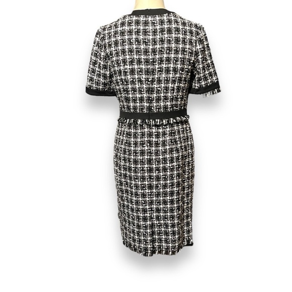 Preston & York ~ Tweed Metallic Short Sleeve Terri Sheath Dress ~ 6 - Picture 5 of 8